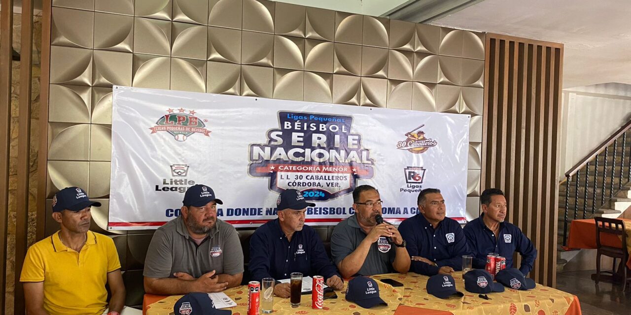 Córdoba será sede de la liga de béisbol liga Pequeña