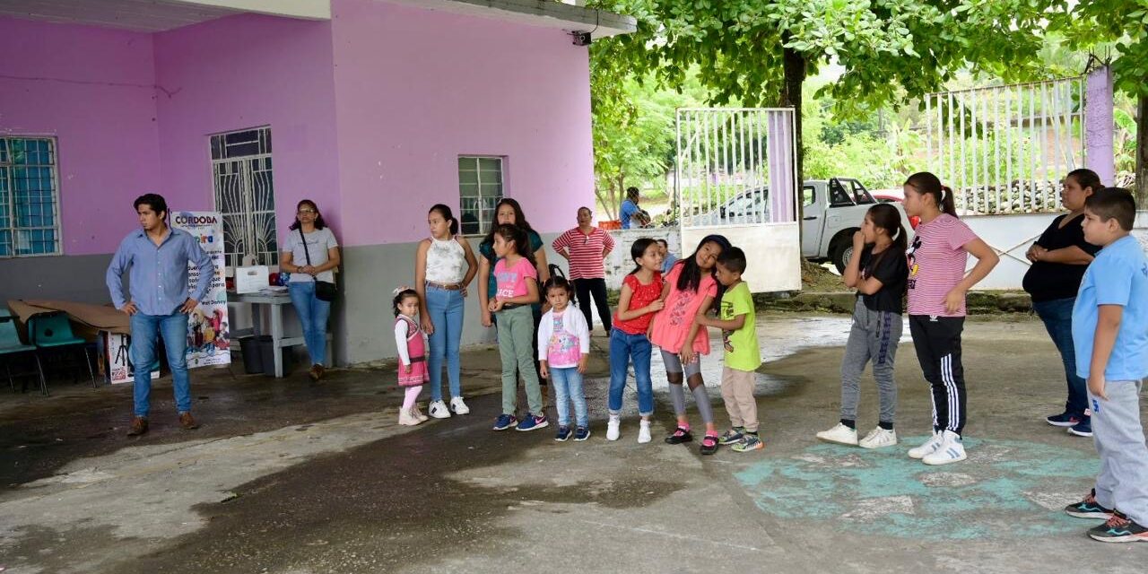 Reciben niños de la escuela Cuauhtémoc en Córdoba el “Programa Inspira”