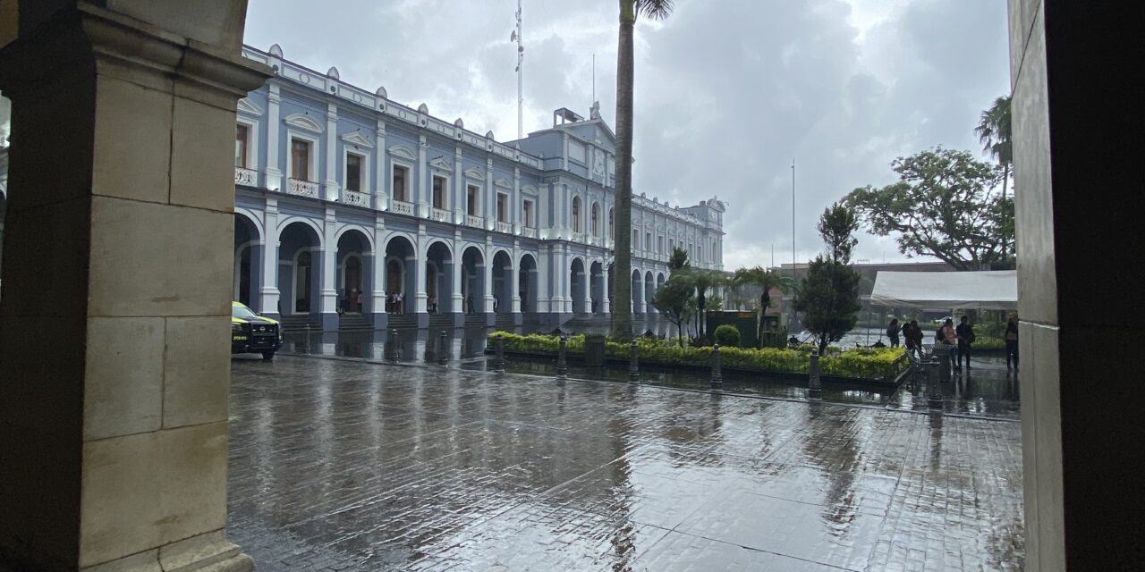 Atiende PC Municipal dos reportes por lluvias