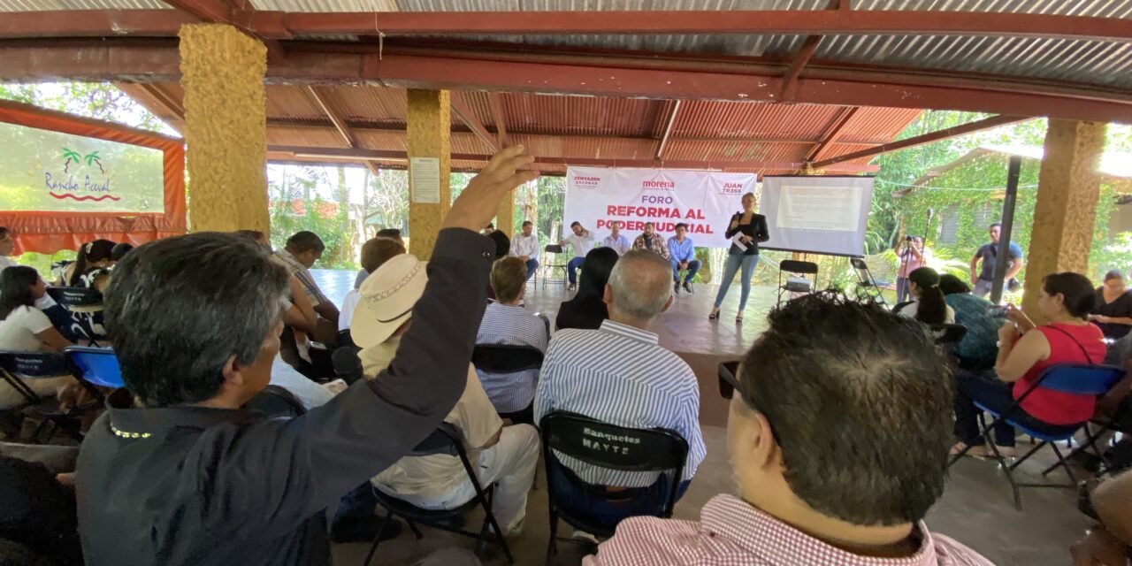 Cordobeses interesados en la reforma al poder judicial