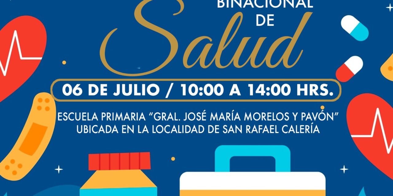 Lleva ayuntamiento de Córdoba “Feria Binacional de Salud” a San Rafael Calería