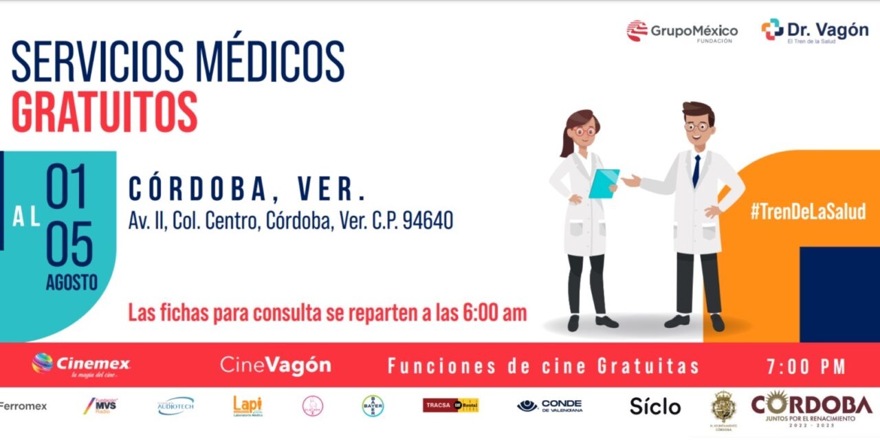 Confirman del 1 al 5 de agosto llega Dr. Vagón a Córdoba