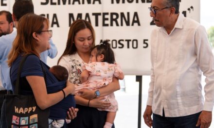 Celebra ayuntamiento de Córdoba la Semana Mundial de la Lactancia Materna