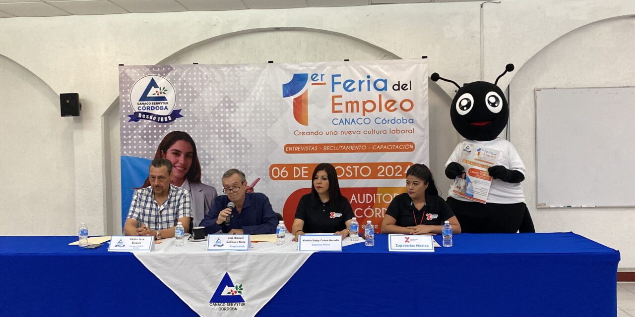 Invita CANACO a participar a 1era feria del Empleo