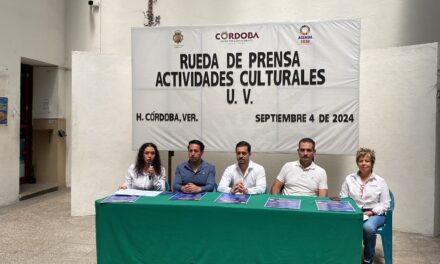 Presenta Ayuntamiento de Córdoba y UV agenda cultural