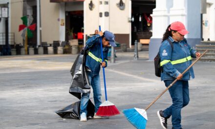 Esfuerzo y trabajo de Limpia Pública se ve reflejado tras celebraciones