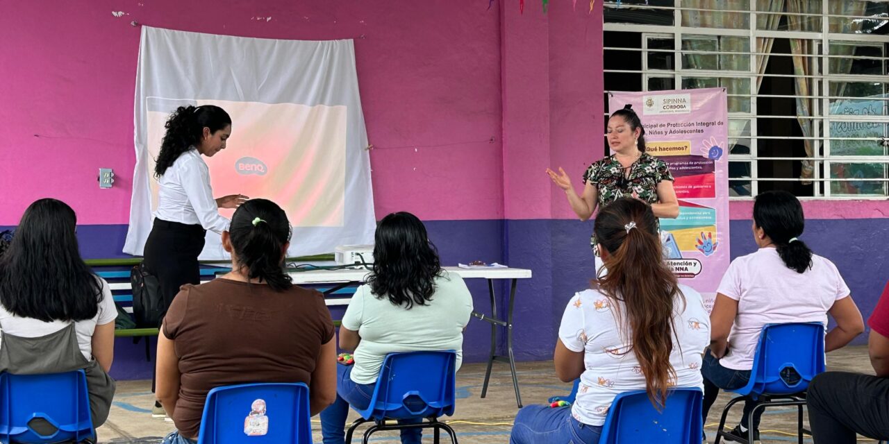 SIPINNA llevó taller de Crianza Positiva al Jardín de Niños María Grever