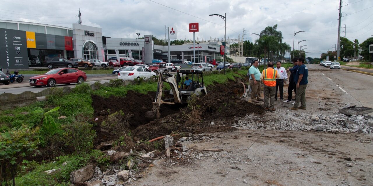 Restringen Boulevard Tratados de Córdoba para camiones pesados