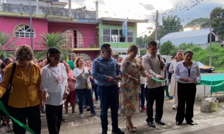 Inauguran Casa Verde en la colonia Paraíso