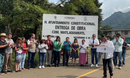 Hoy se mejora la calidad de vida de las familias, con la entrega de obras