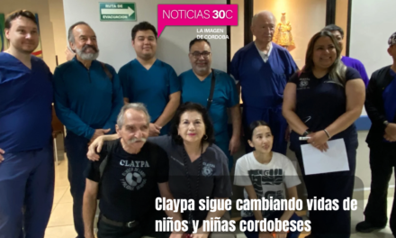 Hoy la Clínica de Labio y Paladar, cambia la vida a 30 niños y niñas de Córdoba